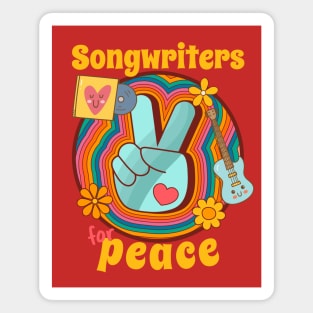 Songwriters for Peace Magnet